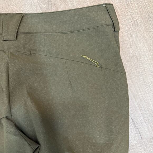 Salomon Wayfarer AS Tapered Regular Womens Outdoor Pants Green Hiking US 8 - Picture 6 of 13